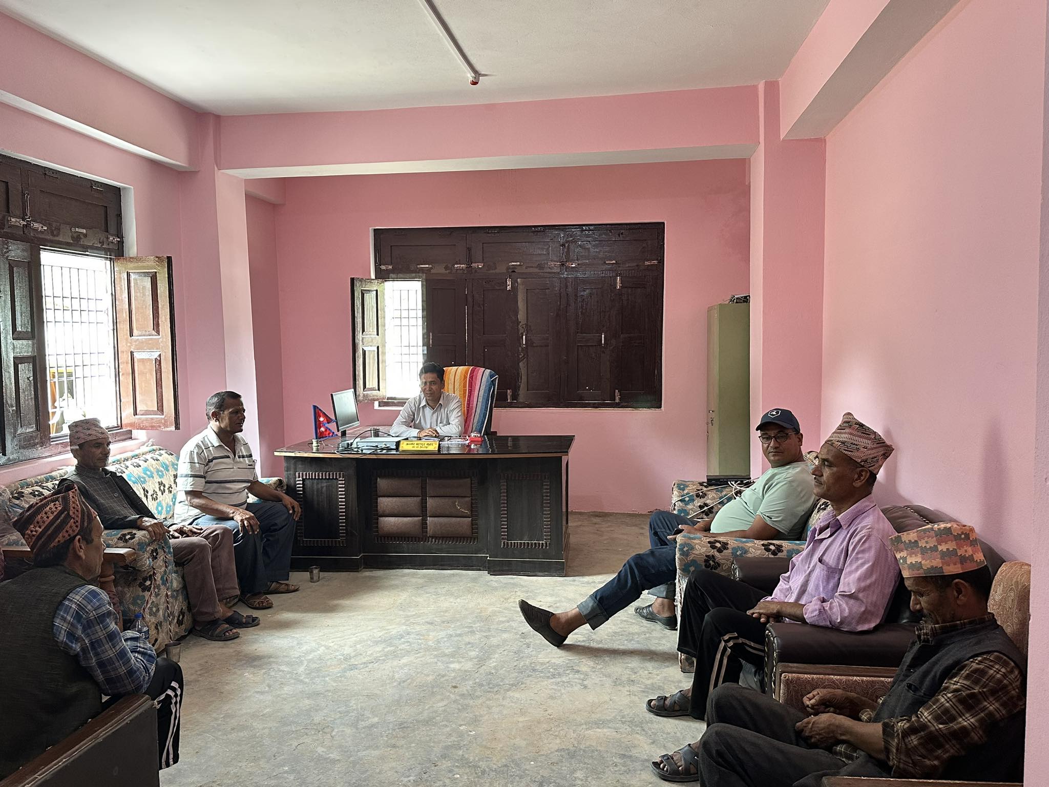 सुर्नया –६ को वडा कार्यालयका बिषयमा देखिएको विवाद समाधान गरिने  